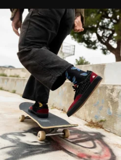 Emerica Dickson X Independent Red/ Black -Ski Apparatuur Winkel Emerica Shoes Dickson Independent red 3