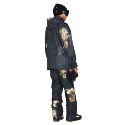 Volcom Iconic Stone Ins Snowboard Jacket Bleach Black -Ski Apparatuur Winkel G0452307 BEB 18