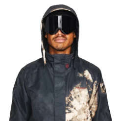 Volcom Iconic Stone Ins Snowboard Jacket Bleach Black -Ski Apparatuur Winkel G0452307 BEB 20