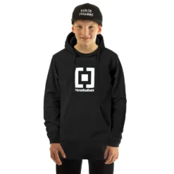 Horsefeathers Kids Leader Hoodie Black