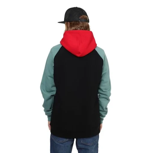 Horsefeathers Sherman II Hoodie True Red/ Oil Blue - Afbeelding 2