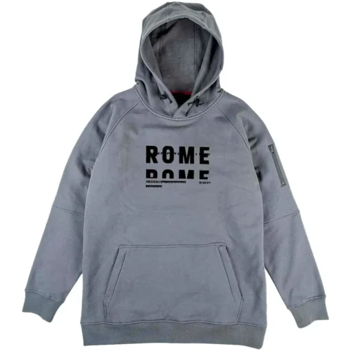Rome Riding Hoodie Grey - Afbeelding 2