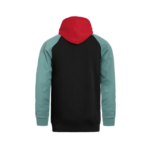 Horsefeathers Sherman II Hoodie True Red/ Oil Blue - Afbeelding 4