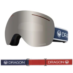 Dragon X1 Designer Lumalens Silver Ionized/ Lumalens Flash Blue