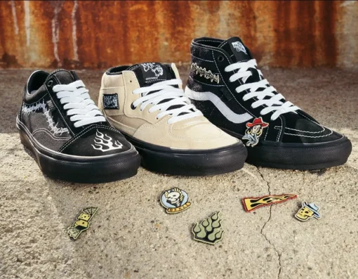 Vans Skate Sk8-Hi Decon Elijah Berle Black/ Black - Afbeelding 13