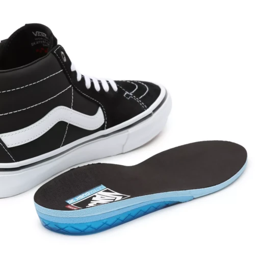 Vans Skate Grosso Mid Black/ White/ Emo Leather - Afbeelding 6