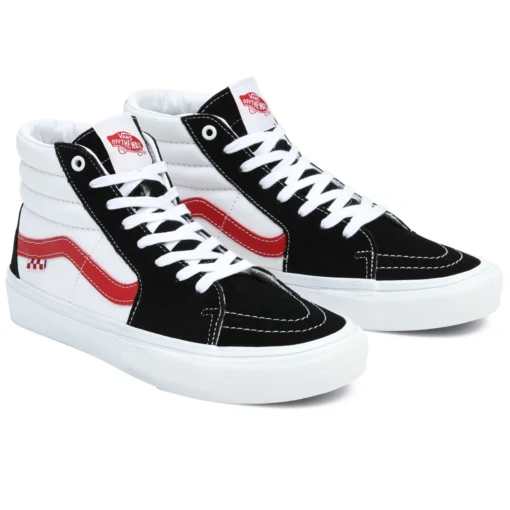 Vans Skate Sk8-Hi Athletic Black/ Red - Afbeelding 3