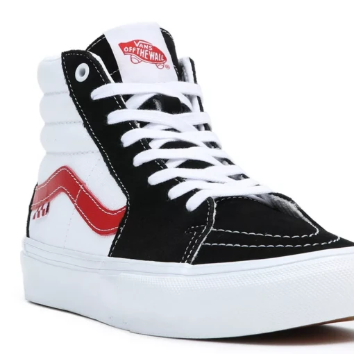 Vans Skate Sk8-Hi Athletic Black/ Red - Afbeelding 6