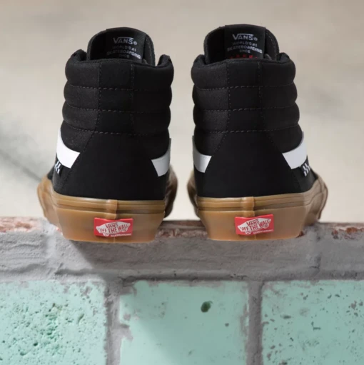 Vans Skate Sk8-Hi Black/Gum - Afbeelding 5