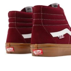 Vans Skate Sk8-Hi Port/Gum -Ski Apparatuur Winkel Vans Skate Sk8 Hi Port Gum Back