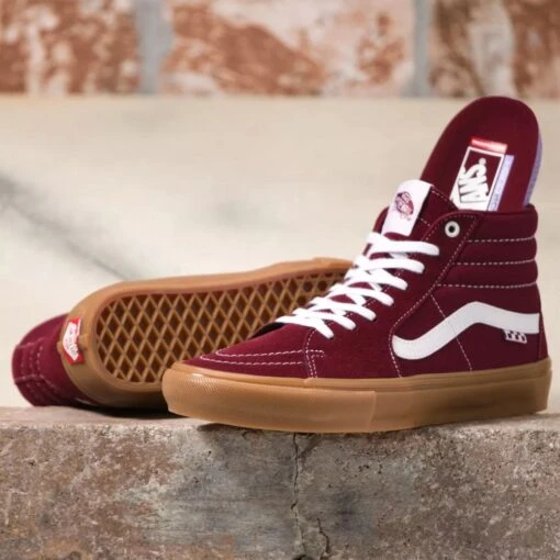 Vans Skate Sk8-Hi Port/Gum - Afbeelding 6