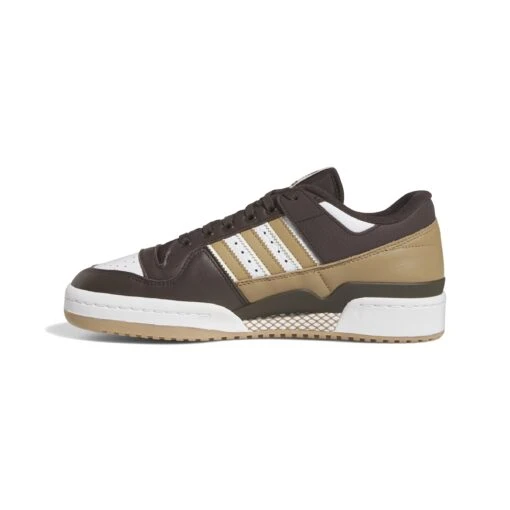 ADIDAS Forum 84 Low ADV Dark Brown / Ecru Tint / Cloud White - Afbeelding 4