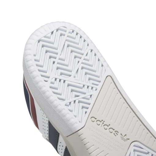 ADIDAS Tyshawn Cloud White / Collegiate Navy / Grey One - Afbeelding 6