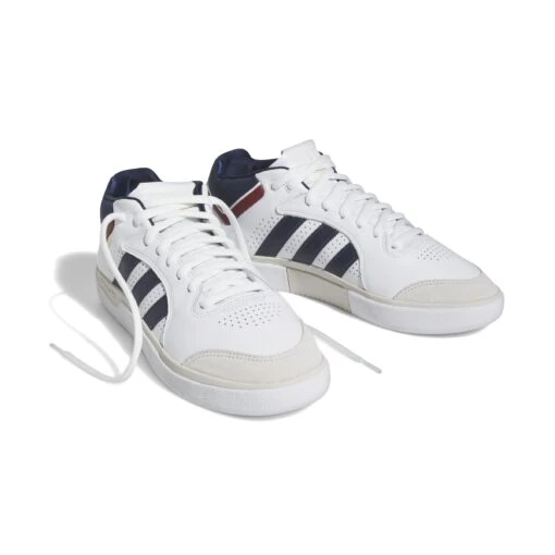 ADIDAS Tyshawn Cloud White / Collegiate Navy / Grey One - Afbeelding 4