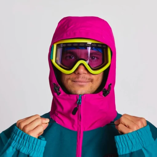 AIRBLASTER Trenchover Jacket Spruce/Magenta - Afbeelding 4