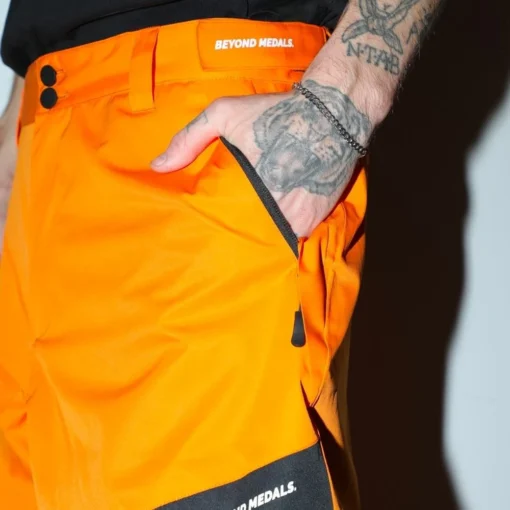 Zip Pants Orange - Afbeelding 5