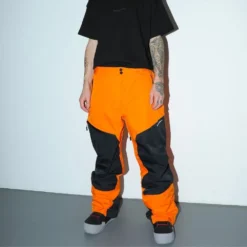Zip Pants Orange -Ski Apparatuur Winkel beyond medals zip pants orange liestyle