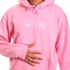Bar Fly Hoodie Salmon Pink -Ski Apparatuur Winkel method bar fly hoodie salmon pink chest