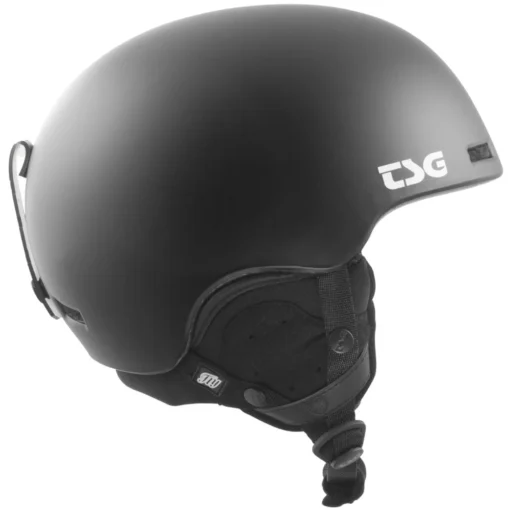 TSG Fly Asian Fit Solid Color Helmet Satin Black - Afbeelding 2