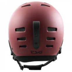 TSG Gravity Solid Color Helmet Satin Oxblood -Ski Apparatuur Winkel tsg gravity solid color helmet satin oxblood back