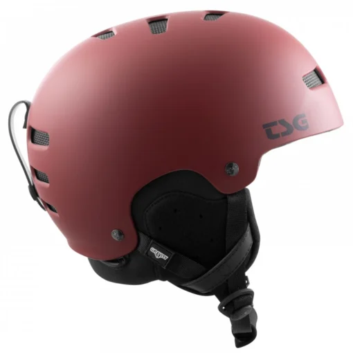 TSG Gravity Solid Color Helmet Satin Oxblood - Afbeelding 2