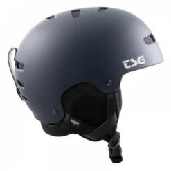 TSG Gravity Solid Color Helmet Satin Paynes Grey -Ski Apparatuur Winkel tsg gravity solid color helmet satin paynes grey side