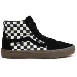 Vans BMX Sk8-Hi Checkerboard Black/Dark Gum
