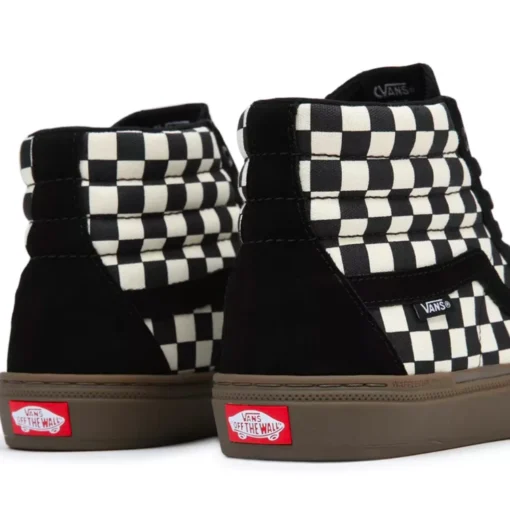 Vans BMX Sk8-Hi Checkerboard Black/Dark Gum - Afbeelding 3