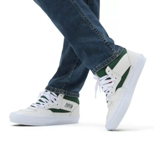 Vans Skate Half Cab White/Green - Afbeelding 2
