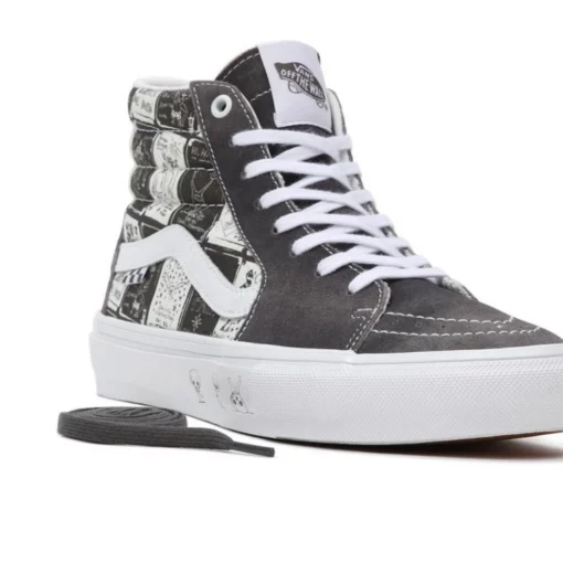 Vans Skate Sk8-Hi Daniel Johnston Raven - Afbeelding 4