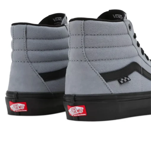 Vans Skate Sk8-Hi Nubuck Washed Blue/Black - Afbeelding 2