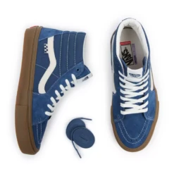 Ski Apparatuur Winkel -Ski Apparatuur Winkel vans skate sk8hi suede gum dark denim top