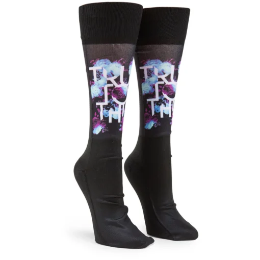 Volcom Womens TTT Sock Black - Afbeelding 2