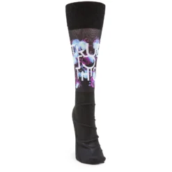Volcom Womens TTT Sock Black -Ski Apparatuur Winkel volcom ttt snowboard socks women s black 3